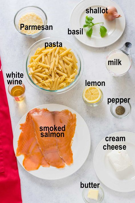 Smoked Salmon Fettuccine, Smoked Salmon And Rice, Smoked Salmon Pasta Recipes No Cream, Pasta With Smoked Salmon Recipe, Pasta With Smoked Salmon, Pasta Smoked Salmon, Recipe With Smoked Salmon, Smoked Pasta, Smoked Salmon Pasta Recipes