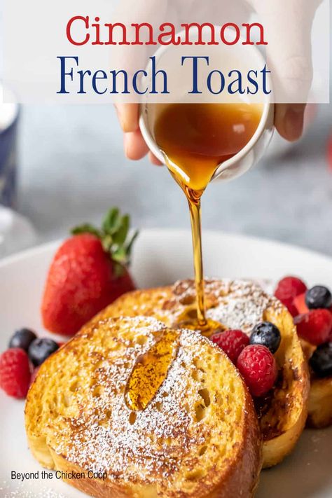 Cinnamon French Toast Best French Toast Recipe Cinnamon, Cinnamon French Toast Recipe Breakfast, French Toast No Cinnamon, French Toast Recipe Without Cinnamon, Cinnamon Sugar French Toast Recipe, Homemade French Toast, Easy French Toast Recipe, Cinnamon French Toast, Ultimate Breakfast