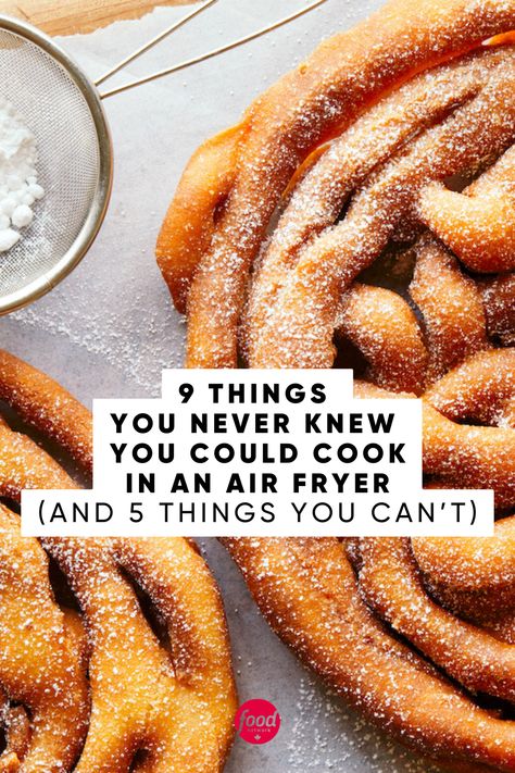 Essen, Air Fryer Cereal, Cool Air Fryer Recipes, Best Easy Air Fryer Recipes, Air Fry Ideas, Dessert Recipes For Air Fryer, Must Try Air Fryer Recipes, Air Fryer Dessert For One, Beaver Tails Recipe Air Fryer