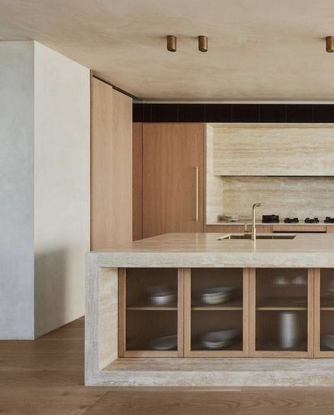 How cool is this kitchen island with it's fluted glass doors?! So unique and so beautiful!! Designer: @paulcloutdesign Photographer: @brockbeazleyphotography • • • • • #InteriorDesign #InteriorInspiration #KitchenDesign #KitchenGoals #KitchenIslandDesign #InteriorArchitecture #HeartoftheHome #HomeInspo #HomeDecor #LuxuryDesign #LuxuryInteriorDesign Glass, Glass Doors, Doors, Fluted Glass, So Beautiful, A Kitchen, Kitchen Island, Photographer, On Instagram