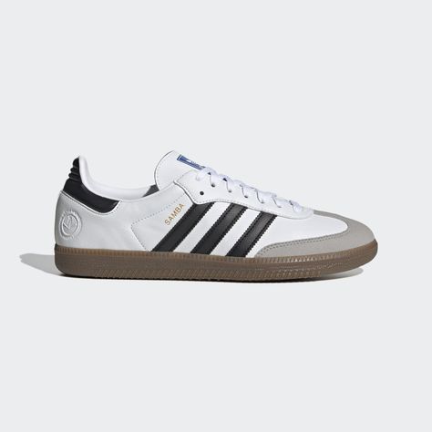 adidas Samba Vegan Shoes - White | adidas US Samba Vegan, Futsal Shoes, Samba Shoes, Look Adidas, Vegan Design, Adidas Samba Og, Samba Og, Adidas Canada, Black Gums