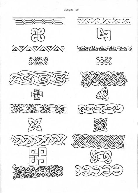 Viking Knotwork, Rabe Tattoo, Viking Embroidery, Arte Viking, Art Viking, Viking Pattern, Symbole Viking, Norse Symbols, Norse Tattoo