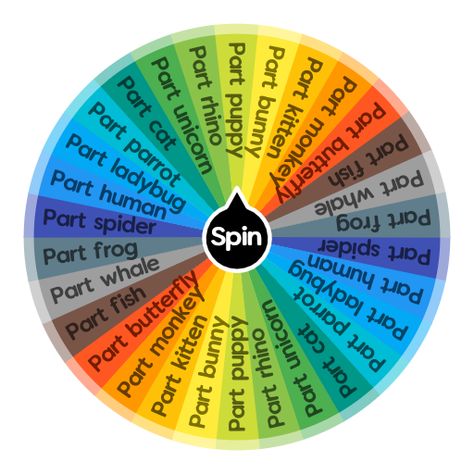 Spin The Wheel Gacha Oc, Spin The Wheel Oc Challenge, Oc Spin The Wheel, Oc Wheel, Spin Aesthetic, Random Color Generator, Animal Human Hybrid Oc, Character Wheel, Butterfly Oc