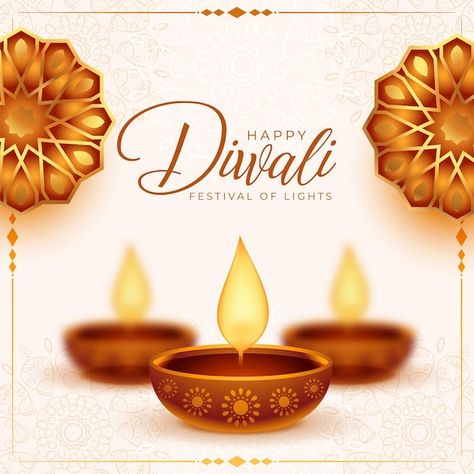 Elegant deepavali festival banner with g... | Free Vector #Freepik #freevector #shubh-diwali #diwali-wishes #happy-diwali-deepavali #diwali-banner शुभ दीवाली, Diwali Png, Choti Diwali, Diwali Vector, Space Abstract, Diwali Festival Of Lights, Diwali Greetings, Festival Background, Diwali Wishes