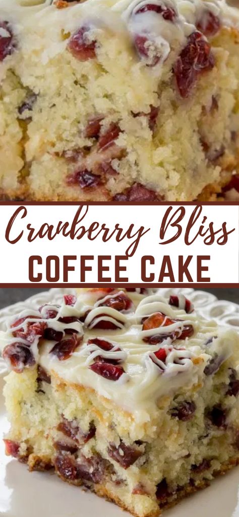 Cranberry Buttermilk Breakfast Cake, Berry Bliss Cream Cheese Coffee Cake, Cranberry Bliss Cake, Cranberry Coffee Cake Recipes Sour Cream, Cranberry Bliss Coffee Cake, Christmas Coffee Cake Breakfast, Cranberry Swirl Coffee Cake, Cranberry Orange Coffee Cake Recipes, Fresh Cranberry Cake Recipes