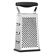 image of Cuisinart® Box Grater Box Grater, Kids Outdoor Furniture, Mandolin Slicer, Cleaning Curtains, Cheese Grater, Stainless Steel Dishwasher, Elegant Kitchens, Steel Design, Dining Storage