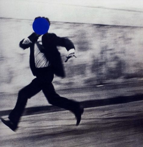 loverofbeauty: “ John Baldessari - Man running ” Vic Sage, Curry Aesthetic, John Baldessari, Yves Klein, Jasper Johns, Conceptual Artist, Artist Models, Arte Inspo, Posters Wall