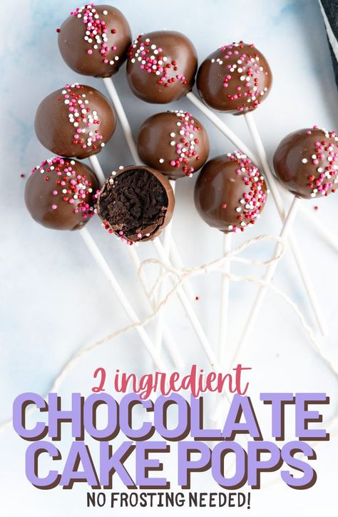 Easy Cake Pops Egg Free Cake Pops, Cake Pop Dip Recipe, Easy Cake Pop Recipe No Bake, Easy Chocolate Cake Pops, S’mores Cake Pops, Homemade Cake Pops Recipe, Cake Pops Recipe Chocolate, Cake Mix Cake Pops, Cake Pop Easy