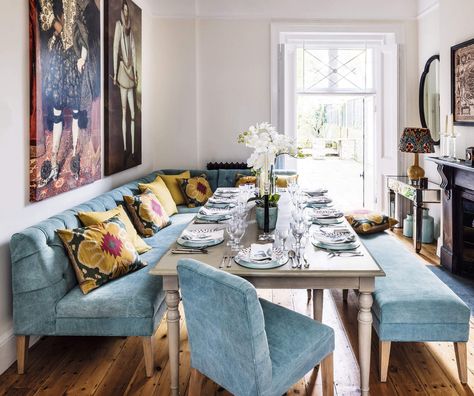 Corner Dining Table, Dining Room Banquette, Dining Room Bench Seating, Kitchen Sofa, Dining Sofa, Kitchen Seating, Dinning Room Design, Dining Nook, Dining Room Inspiration