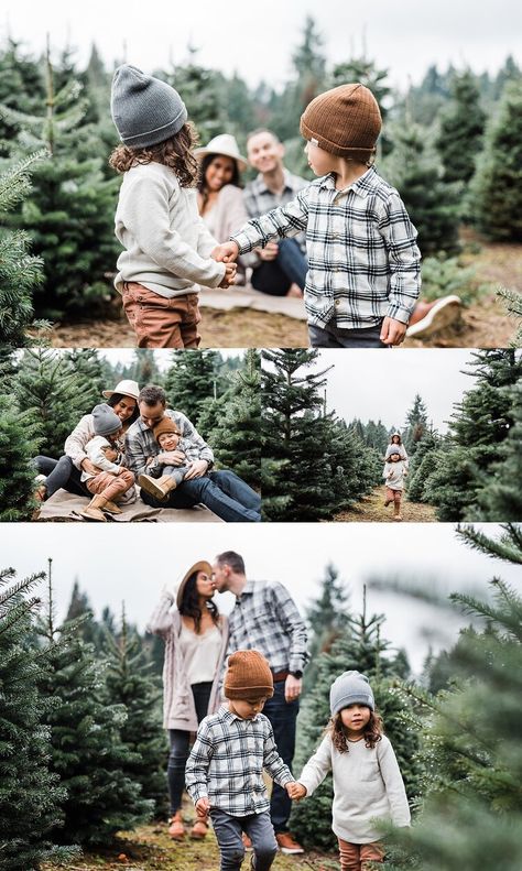 Christmas Pics Ideas, Tree Farm Family Photos, Farm Family Photos, Christmas Tree Farm Pictures, Tree Farm Pictures, Christmas Tree Farm Mini Session, Christmas Tree Farm Photo Shoot, Tree Farm Mini Session, Christmas Tree Farm Photos