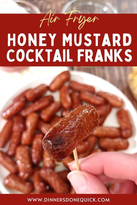 Christmas Appetizers, Cocktail Franks, Paleo Honey Mustard, Franks Recipes, Crowd Pleasing Appetizers, Air Fryer Oven Recipes, Party Snack, Indulgent Desserts, Oven Recipes