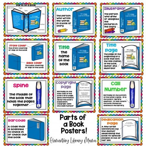 Library Lesson Plans Elementary Free, Elementary School Library Lessons, Library Substitute Lesson Plans, 1st Grade Library Lessons, Library Expectations Elementary, Library Curriculum Elementary, Library Centers Elementary, Library Activities Elementary, Fun Library Ideas