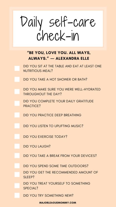 Self Care Tips For Moms, Daily Self Care Checklist Women, Everyday Checklist Self Care, Mom Selfcare, Christian Self Care Checklist, Mama Self Care, Self Care For Parents, Self Care For New Moms, Monthly Self Care