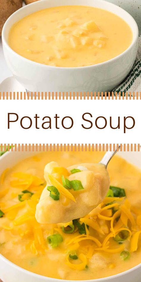 Best Potato Soup Recipe, Coffee Mate Creamer, The Best Potato Soup, Creamy Potato Soup Recipe, Salmon Cakes Recipe, Best Potato Soup, Potato Soup Easy, Comfort Soup Recipes, Fall Soup