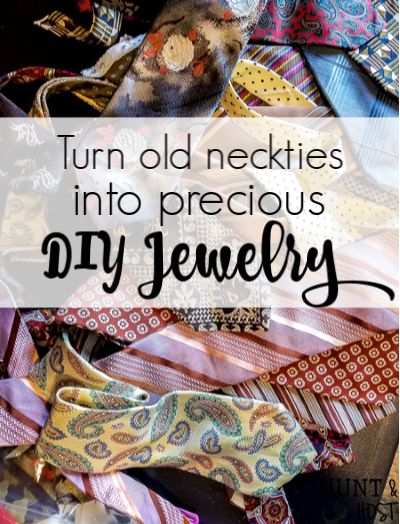 How to make old neckties into precious jewelry. This no sew necktie craft will recycle those out of style thrift store neckties into a cute tassel necklace on a serious budget. #diyjewelry #upcycleidea #vintagestyle #necktieaccessory #fashiononabudget Upcycling, Tela, Neck Tie Repurpose Ideas, Crafts With Neck Ties, Diy Neck Tie Projects, Necktie Necklace Diy, Upcycle Neckties Diy, What To Do With Old Ties, Neck Tie Crafts