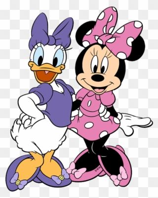 Daisy Duck Images, Minnie And Daisy Birthday Party, Minnie Y Daisy, Daisy Duck Party, Pata Daisy, Daisy Clipart, Minnie And Daisy, Images Pop Art, Minnie Mouse Drawing