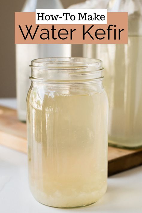 Kefir Drink, Soda Alternatives, Kefir Benefits, Milk Kefir Grains, Water Kefir Grains, Fermented Drinks, Healthy Soda, How To Make Water, Kefir Recipes