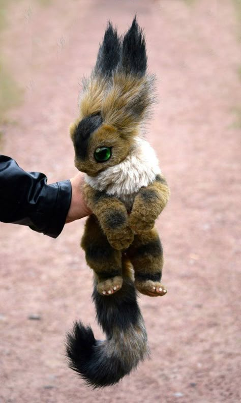 Mystic Creatures, Realistic Stuffed Animals, Mystical Animals, Mythical Animal, Fantasy Art Dolls, Sewing Stuffed Animals, Cute Fantasy Creatures, Fantasy Creatures Art, Mythical Creatures Art