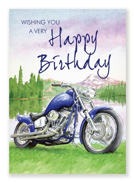 Birthday motorcycle Happy Birthday Biker, Happy Birthday Motorcycle, Motorcycle Birthday, Happy Birthday Man, Best Birthday Quotes, Birthday Greetings Friend, Happy Birthday Greetings Friends, Happy Birthday Wishes Quotes, Happy Birthday Wishes Cards