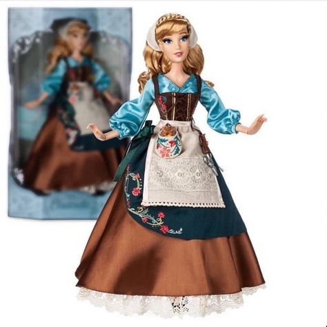 Disney Limited Edition doll 2020 Cinderella peasant dress Mulan Doll, Disney Designer Collection, Disney Barbie Dolls, New Cinderella, Cinderella Doll, Sailor Princess, Disney Animators Collection, Disney Princess Dolls, Snow Dress