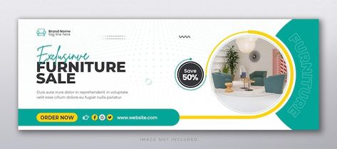 Furniture sale promotion social media fa... | Premium Psd #Freepik #psd #business #sofa #abstract #offer Furniture Facebook Cover Design, Furniture Banner Design, Furniture Banner, Real Estate Banner, Digital Ideas, App Design Layout, Website Banner Design, Horizontal Design, Blog Banner