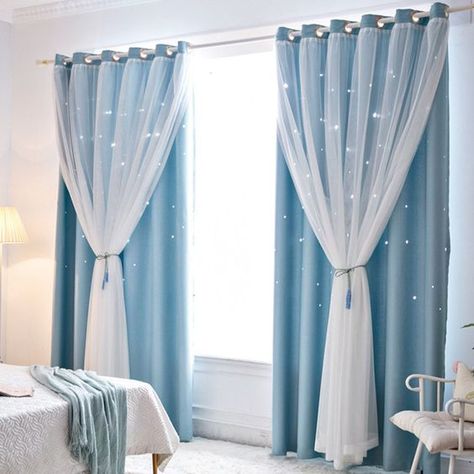 Frozen Theme - Amazing Ideas Of Children's Bedroom Decorating Frozen Bedroom, Frozen Room, Curtains Living Room Modern, Blackout Curtains Bedroom, Dekorasi Kamar Tidur, Curtains For Living Room, Kids Curtains, Window Room, Curtain Designs