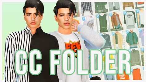 Sims 4 Male Cc Haul, Guy Clothes Sims 4 Cc, Sims 4 Curly Hair, Sims 4 Male, Sims 4 Male Clothes, Clothes Cc, Cc Folder, Sims Packs, Sims Free Play