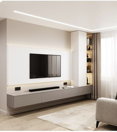 Design Ložnic, Tv Room Design, Living Room Design Inspiration, Tv Wall Design, 아파트 인테리어, Living Room Design Decor, Home Design Living Room, Decor Home Living Room, Living Room Decor Apartment