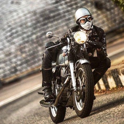 Men On Motorcycles, Rockabilly Music, Boy Bike, Cafe Racer Style, Cafe Racing, Biker Lifestyle, Motorcycle Types, Cafe Racer Motorcycle, Motorcycle Riders