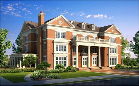 Excited for our new house to be finished! Dorms Building, Dorm Architecture, Dorm Exterior, Federal House, Big Mansions, University Housing, Sorority House, American University, College Dorms