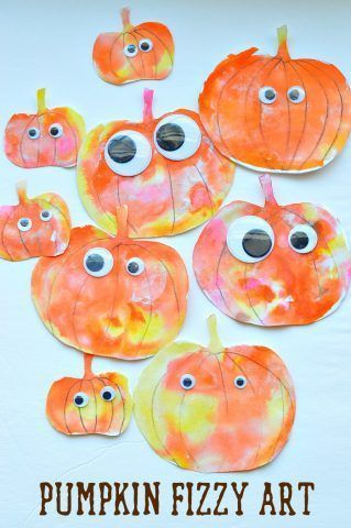 Fall Art Activities For Kids, Fall Art Activities, Scary Halloween Crafts, Happy Pumpkin, Fall Art, Art And Science, Art Activities For Kids, Halloween Crafts For Kids, Cute Pumpkin