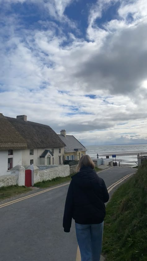 Beach House Ireland, Cork Ireland Aesthetic, Ireland Aesthetic Irish Cottage, Ireland Moodboard, Galway Ireland Aesthetic, Irish Aesthetic, Ireland City, Irish Summer, Ireland Galway