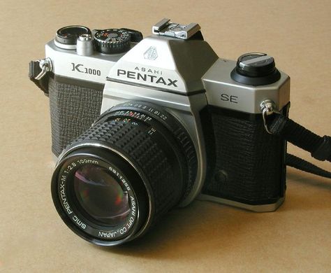 Pentax K1000 Pentax Film Camera, Pentax K1000 Photography, Manual Photography, Pentax K1000, Film Camera Photography, Pentax Camera, Dream Reality, Photo Gear, Retro Camera