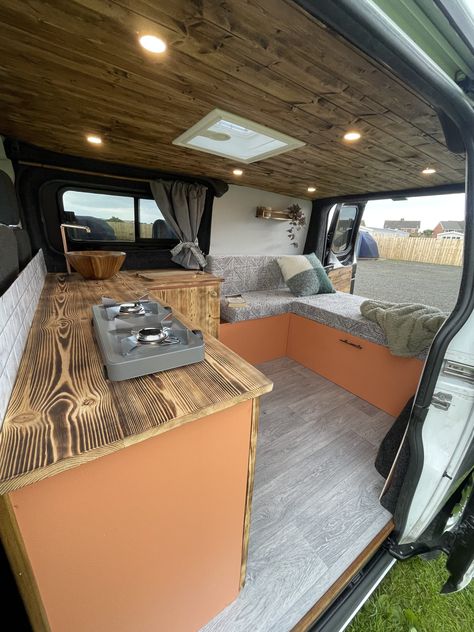 ONE OFF FORD CUSTOM CAMPERVAN READY TO GO! | Quirky Campers Camper Van Ford Transit, Ford Custom Campervan, Ford Transit Custom Camper Conversion, Ford Transit Custom Camper, Small Camper Vans, Campervans For Sale, Quirky Campers, Campervan Ideas, Campervan Hire