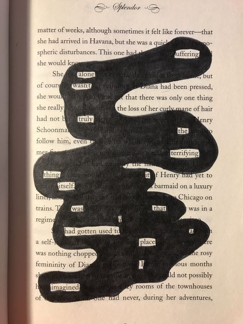 I made a poem for you nerds    #poems #blackoutpoetry #deep #sad Black Put Poetry, Black Out Poem Ideas, Poem Art Ideas, Trapped Poem, How To Make A Poem, Blackout Poems Art, Black Out Poetry Art, Poem Book Design, Black Out Poem