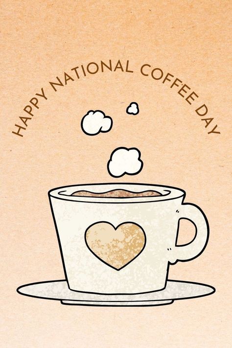 Coffee National Day, Happy National Coffee Day, International Coffee Day, International Coffee, National Coffee Day, Coffee Day, Popular Drinks, Interactive Posts, Coffee With Friends