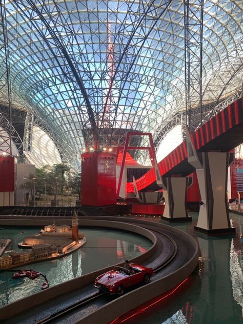 #red #ferrari #abudhabi Dubai Ferrari World, Ferrari Showroom, Ferrari World Abu Dhabi, Red Ferrari, Ferrari World, I See Red, Ferrari F1, Car Girl, Abu Dhabi