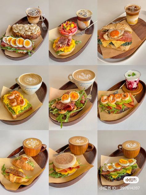 Food Presentation, Brunch For One, Cafe Sandwiches, Bishop Museum, Healthy Food Menu, Healthy Food Dishes, Makanan Diet, Healthy Food Motivation, Food Recepie