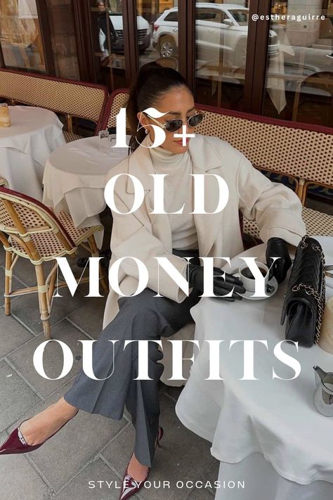 Love the old money aesthetic and want to easily recreate it? We’re sharing style tips on how to achieve old money style and the quiet luxury aesthetic, as well as 19+ chic old money outfit ideas for summer, spring, and fall 2024 that you can easily recreate at home. Discover the perfect old money outfits for women for summer 2024 and beyond with our quiet luxury style guide. Minimal Chic Summer Outfits, Old Money Work Outfits Fall, Classy Old Money Outfits For Women, Old Money Outfits For Work, Old Money Office Outfits Women, Old Money Work Outfits Women, French Street Style 2024, Quiet Luxury Outfits 2024, Old Money Style Women Classy