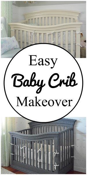 Baby Cribs Diy, Cribs Diy, Crib Makeover, Painting A Crib, Baby Crib Diy, Old Cribs, Diy Crib, Using A Paint Sprayer, Baby Room Neutral