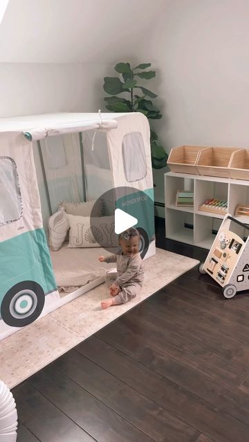 Alyssa Joyce on Instagram: "Sneak peak at the coastal cowgirl playroom!! 🏄🏼‍♀️🤠

If you need us, we’ll be cruising in our @wonderfold adventure camper all the way to the beach 🌊 

It was so incredibly easy to assemble and is made of sturdy metal posts and premium fabric. I can’t wait to watch Leighton’s imagination run wild as she grows into her playroom 🥹

Follow my shop @athomewithac on the @shop.LTK app to shop this post and get my exclusive app-only content!

#liketkit #LTKbaby #LTKfamily #LTKhome
@shop.ltk
https://liketk.it/4wqpp

#wonderfold #wonderfoldtoys #wonderfoldmom #adventurecamper #playroom #coastalcowgirl #playroomdecor #playroomideas #ltkfamily #ltkhome #momblogger #momlife" Adventure Campers, Coastal Cowgirl, Playroom Decor, Sneak Peak, All The Way, Mom Life, The Way, I Shop, Fabric