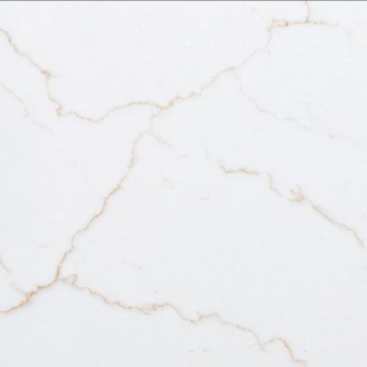 Calacatta Mirragio Gold Quartz, Gold And White Quartz Countertop, Backsplash With Calacatta Gold Quartz, White Quartz With Gray And Brown Veining, Gold Quartz Kitchen Countertops, Calcatta Quartz Countertop, Calacatta Miraggio Gold Quartz, Miraggio Gold Quartz, Quartz With Gold Veining