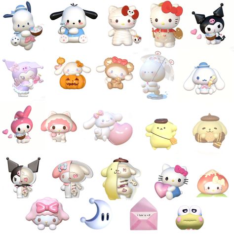 3d Sanrio Stickers Printable, Printable Sanrio Stickers, Cute 3d Stickers, Sanrio Stickers Aesthetic, 3d Sanrio Stickers, Collanote Stickers, Cute Stickers Sanrio, 3d Stickers Printable, K Pop Stickers Printable