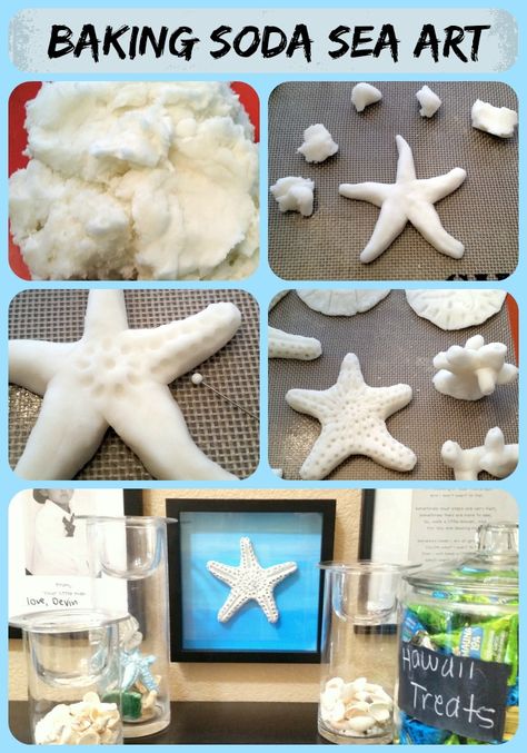 Sea Crafts Preschool, Baking Soda Dough, Grandkid Crafts, Deco Marine, Outdoor Education, Vbs Crafts, Ocean Crafts, Things To Make, Crafty Kids