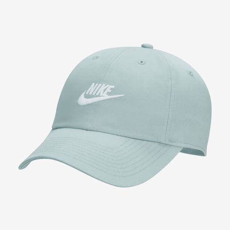 A classic mid-depth cap with plenty of styling options, this Nike Club Cap comes in smooth cotton twill that has a soft wash for easy comfort from day 1. The precurved bill lends itself to casual styling, and the adjustable back-strap lets you find the right fit. Nike Cap, Nike Hat, Tomboy Outfits, Japanese Dolls, Cute Everyday Outfits, Clay Charms, Doll Hair, Doll Clothes Patterns, Crochet Doll