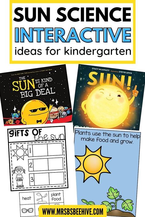 Soak up the sunshine with our latest blog post tailored just for kindergarten teachers! Dive into the world of sun science activities that will brighten up your classroom and ignite curiosity in your little learners. From dazzling experiments to radiant crafts, discover hands-on ideas that make learning about the sun an illuminating experience. Head to the blog for a ray of inspiration and transform your kindergarten science lessons into a solar celebration! Sun Science Activities, Sun Experiments, Learning About The Sun, Science Activities For Kindergarten, Kindergarten Science Lessons, Sun Science, Best Science Books, Stem Lesson, Science Notebook