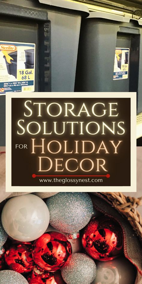 Organize Holiday Decorations, Holiday Decor Storage Organization Ideas, Seasonal Decoration Storage, How To Store Decorative Pillows, Storing Seasonal Decor, Holiday Decoration Storage, Seasonal Decor Storage Ideas, Holiday Decor Storage Ideas, Christmas Tree Storage Ideas