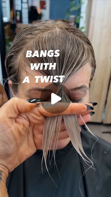 Trim Bangs Diy, Trimming Your Own Bangs, Diy Shaggy Bangs, Diy Bangs Haircut At Home, Trimming Bangs Diy, How To Trim My Own Hair, The Rachel Haircut With Bangs, Cut Wispy Bangs Diy, How To Trim Your Own Bangs