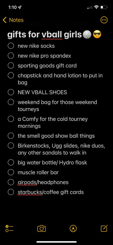 Volleyball Needs List, What To Bring To Volleyball Practice, Things Only Volleyball Players Get, Volleyball Wishlist, Christmas Gifts For Volleyball Players, Volley Ball Bag Essentials, Volleyball Gift Ideas, Things Only Volleyball Players Will Understand, Volleyball Christmas Gifts