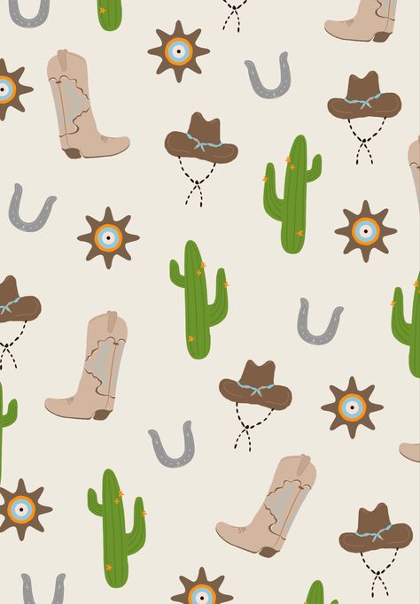 Cowboy western cowboy boot iPhone wallpaper screensaver iPad wallpaper Arizona cactus horseshoe cowboy hat procreate illustration drawing design Western Instagram Story Background, Rodeo Background Wallpapers, Cowboy Boot Background, Cowboy Background Western Theme, Cowboy Iphone Wallpaper, Wallpaper Iphone Western, Cowboy Wallpaper Iphone, Cowboy Hat Background, Western Screensavers